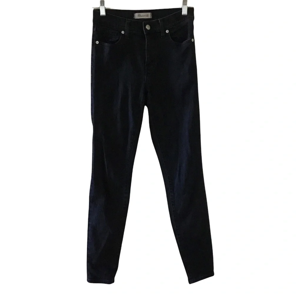Madewell Black 9” High Riser Skinny Skinny Jeans - Picture 9 of 11